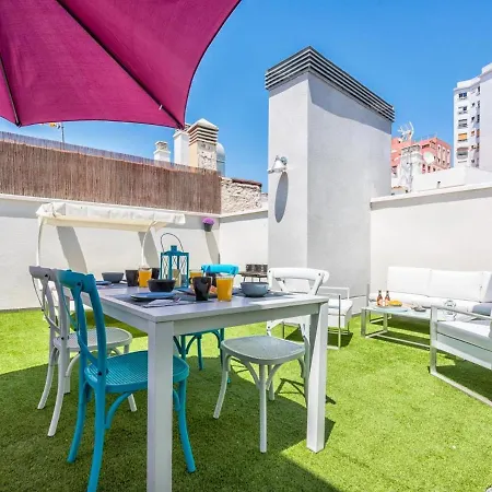 Apartament Atico Terraza Privada Piscina Centro Ac Nuevo 1hab