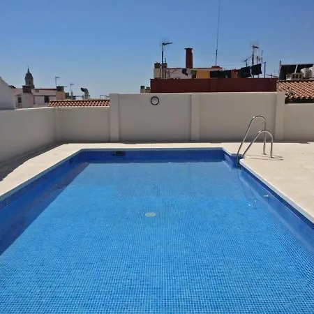 Апартаменты Atico Terraza Privada Piscina Centro Ac Nuevo 1hab Малага