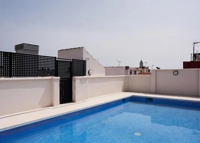 Apartamento Atico Terraza Privada Piscina Centro Ac Nuevo 1hab *