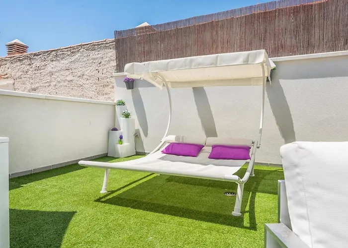 Apartamento Atico Terraza Privada Piscina Centro Ac Nuevo 1hab *
