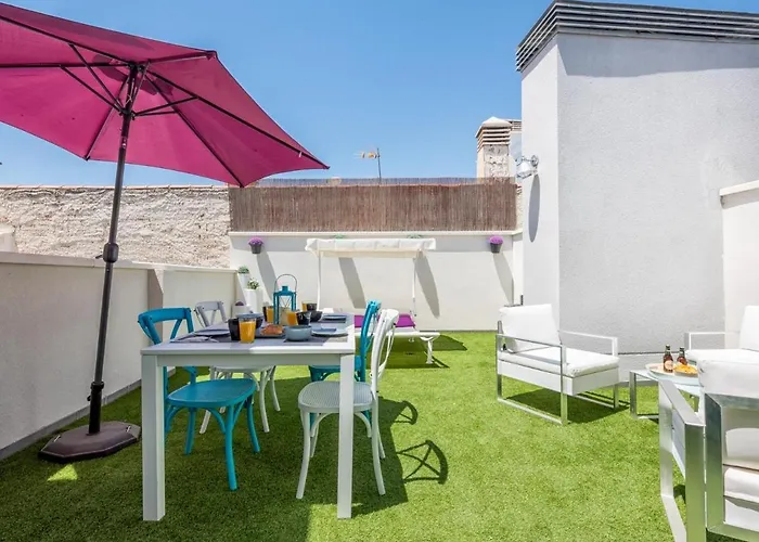 Apartamento Atico Terraza Privada Piscina Centro Ac Nuevo 1hab